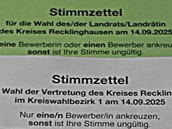 Stimmzettel